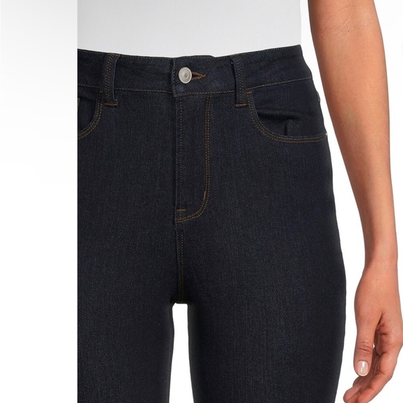 NO BOUNDARIES Skinny Jeans Size 17 Juniors High Rise Womens Dark Wash New - Picture 4 of 7